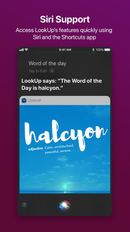 LookUp: English dictionary