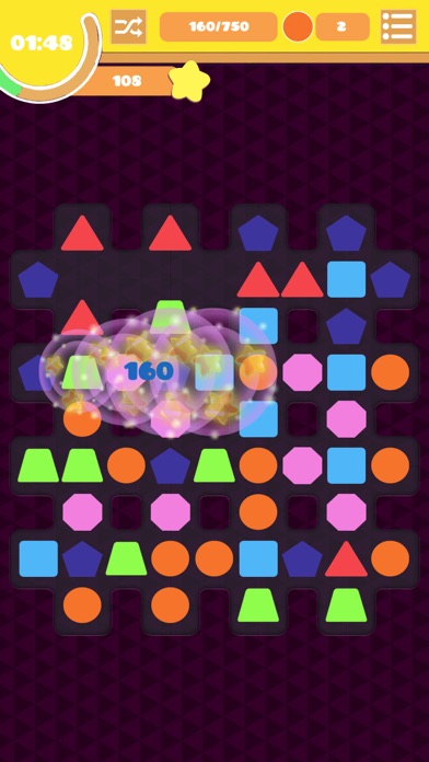 Shape Swap!-Match 4 Puzzle screenshot 4