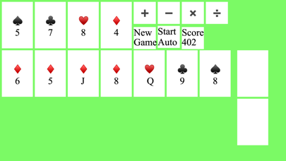 Arithmetic Solitaire screenshot 2