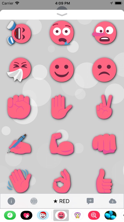 RED Emoji • Stickers screenshot-4