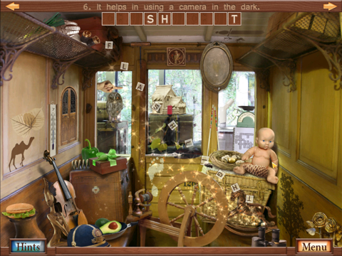 Hidden Object Crosswords screenshot 4