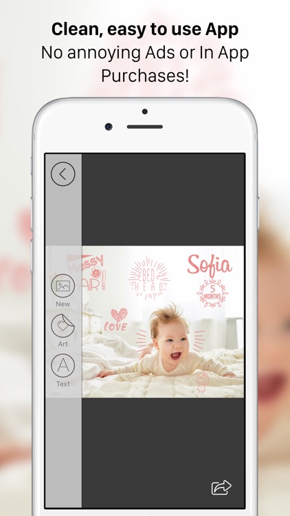 Baby Milestones - Photo Editor screenshot-4