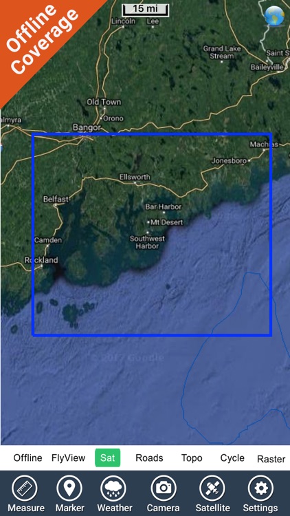 Acadia National Park GPS and outdoor map screenshot-4