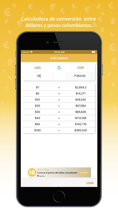 TRM Dólar Colombia screenshot 4