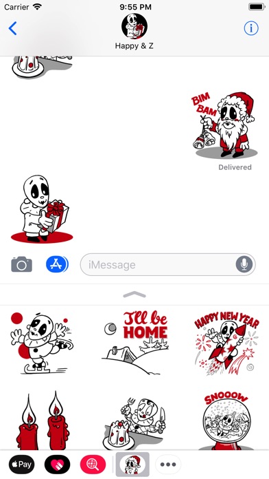 Happy & Z Xmas Sticker Edition screenshot 2