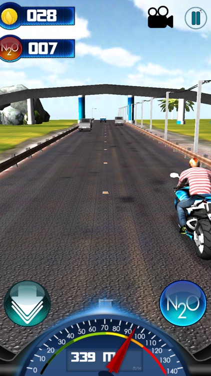 3D City Moto Racer screenshot-4