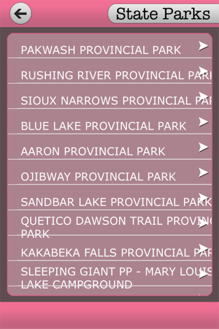 Ontario - State Parks Guide screenshot 4
