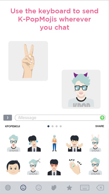 K-Pop Moji - Lead Singers