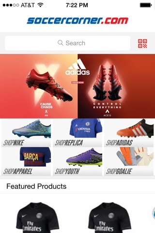 soccercorner.com screenshot 2