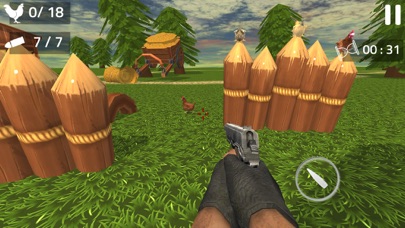 Real Farm Hen Chicken Shooting screenshot 4