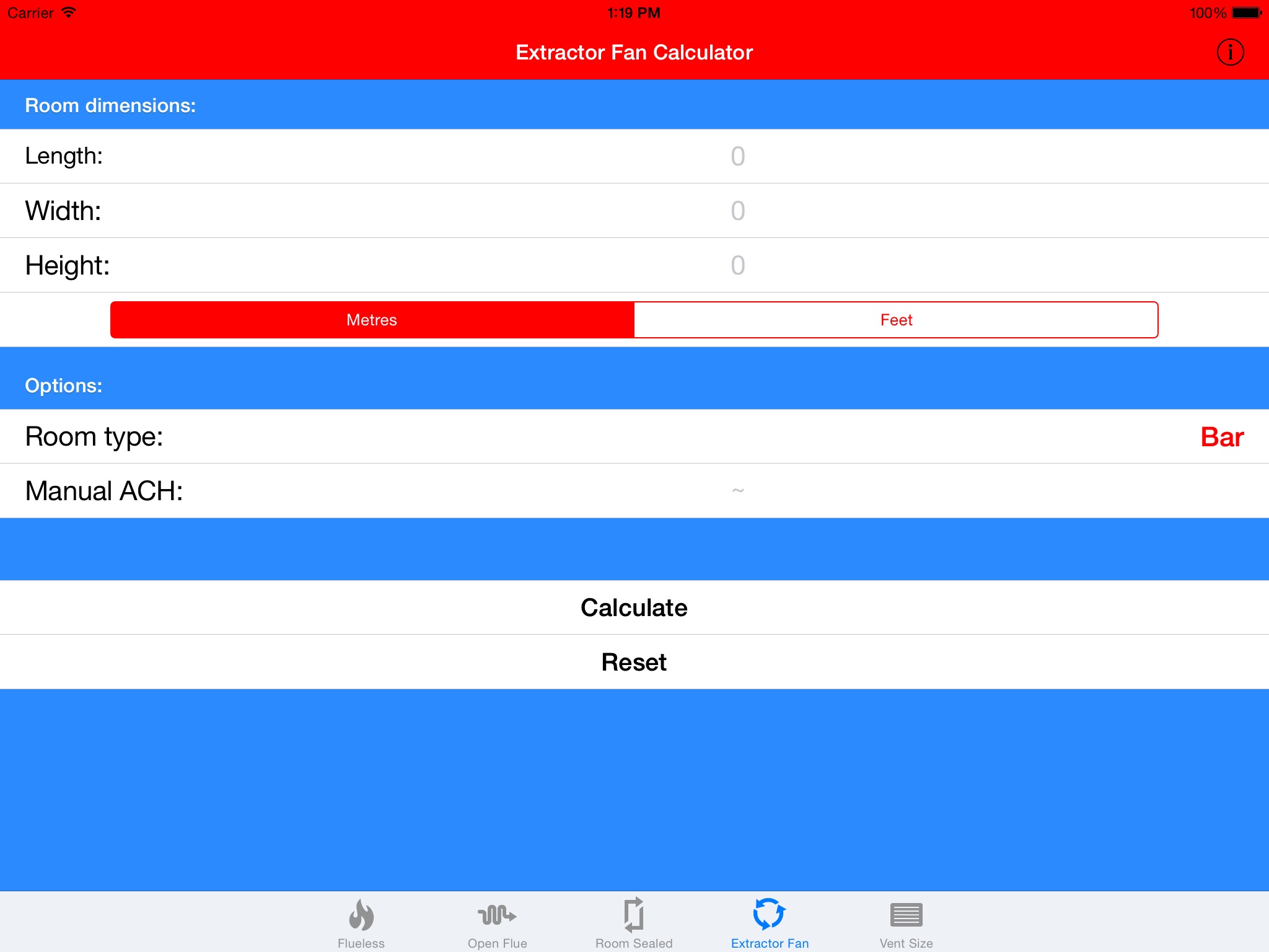 Gas Ventilation Calculator UK screenshot 4