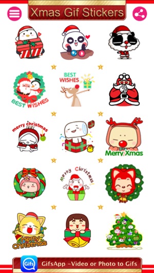 Xmas Gif-Christmas Gif Sticker(圖1)-速報App