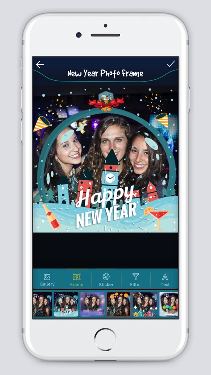 New Year photo Frame 2k18
