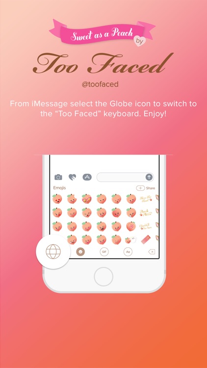 Too Faced emojis, sticker & card