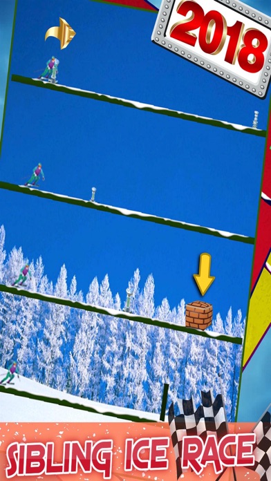 Sibling Ice Race screenshot 3