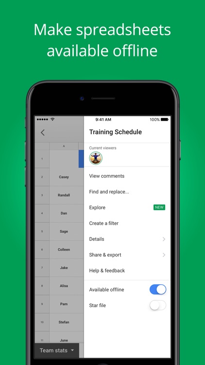 Google Sheets