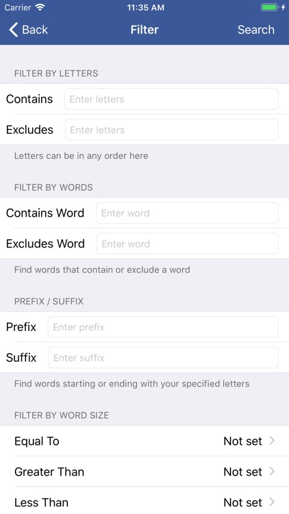 Anagram Solver - Crosswords screenshot-4