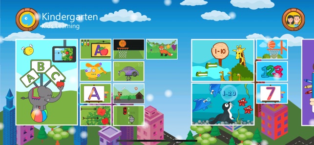 Learning Kindergarten Games