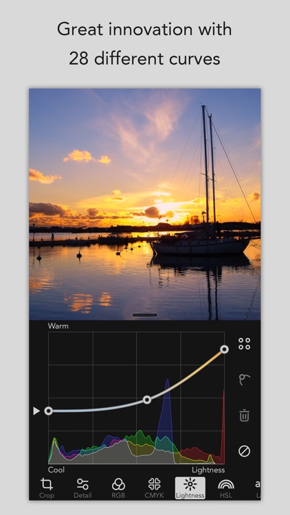 MaxCurve - Photo editor for pro photography