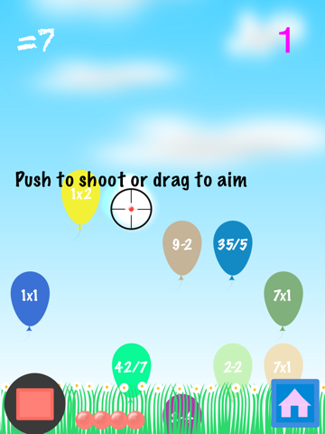 Скриншот из Math Target Shooting