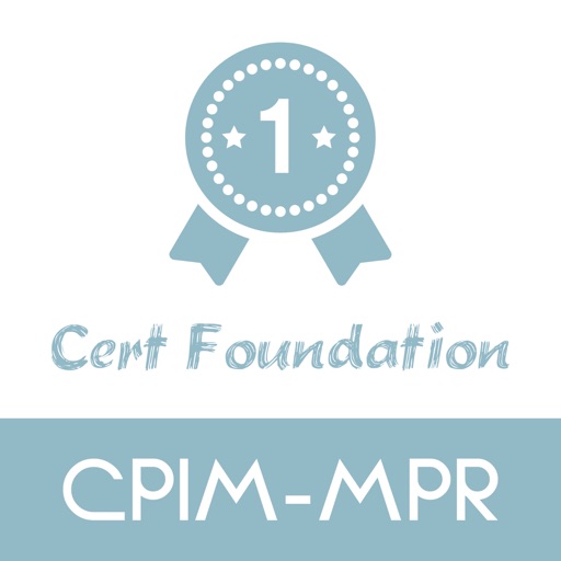 CPIM MPR Test Prep by CertFoundation Com