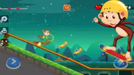 Game screenshot Jungle Skater Monkey mod apk