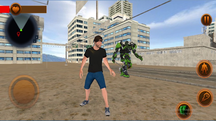 Superhero War vs Robot Rit screenshot-3