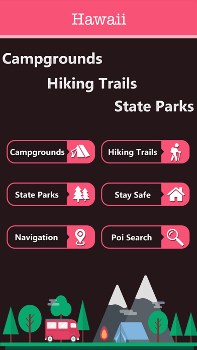 Hawail Camping & State Parks screenshot 2