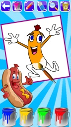 Sausage Coloring Book Games Captura de tela 1