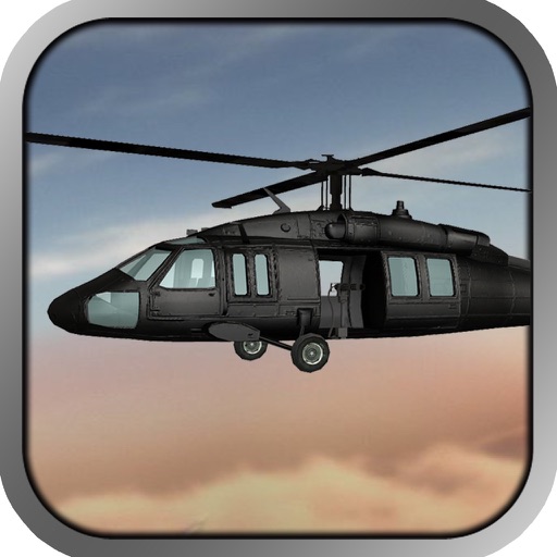 Black Hawk 3D Flight Simulator iOS App