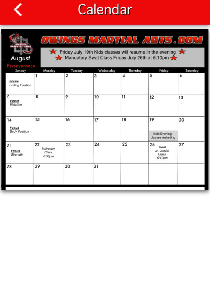 Owings ATA Martial Arts