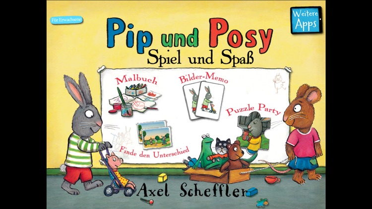 Axel Scheffler's Pip und Posy
