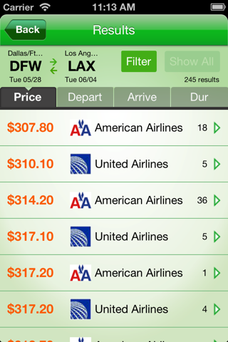 eSoon Travel - Cheap Flights screenshot 2