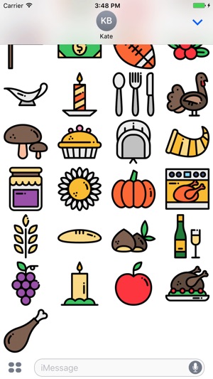 Family Thanksgiving Stickers!(圖3)-速報App