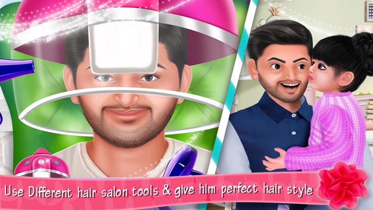 Aadhya's Spa Makeover Day With Daddy