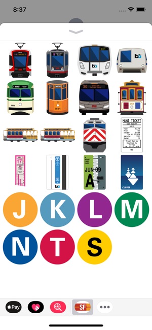 San Francisco Transit Stickers(圖4)-速報App