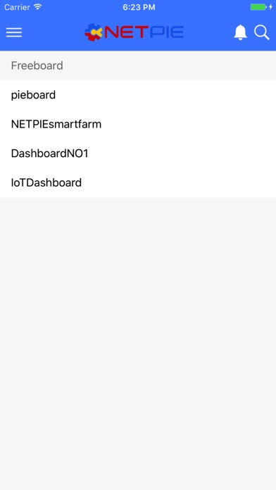 NETPIE screenshot 2