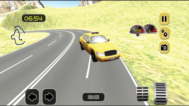 Off-Road Taxi Driving Game screenshot-3