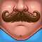 App Icon for Stacheify - Mustache face app App in Slovenia IOS App Store