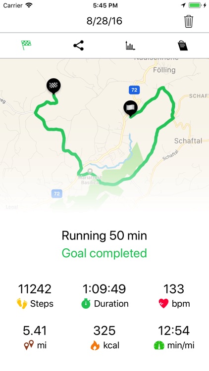 Running Walking Tracker Goals