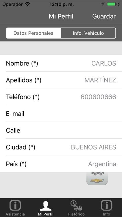 Asistencia Chevrolet Argentina screenshot-3