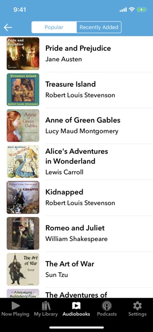 Audiobooks