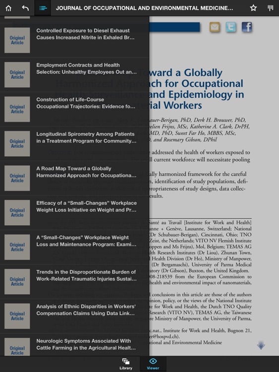 Journal of Occupational and Environmental Medicine screenshot-4