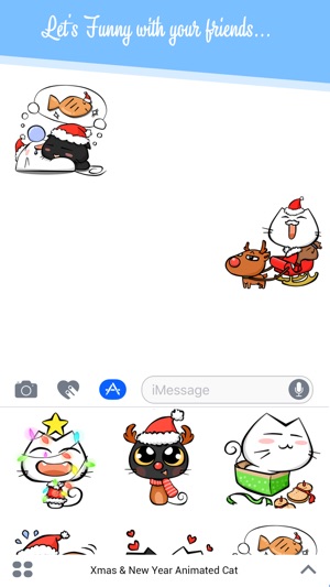 Xmas & New Year Animated Cat(圖3)-速報App