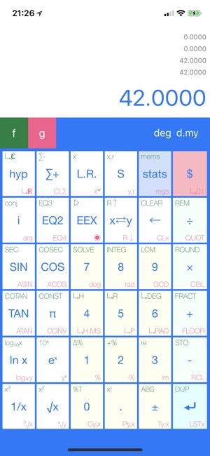 My RPN Calc(圖2)-速報App