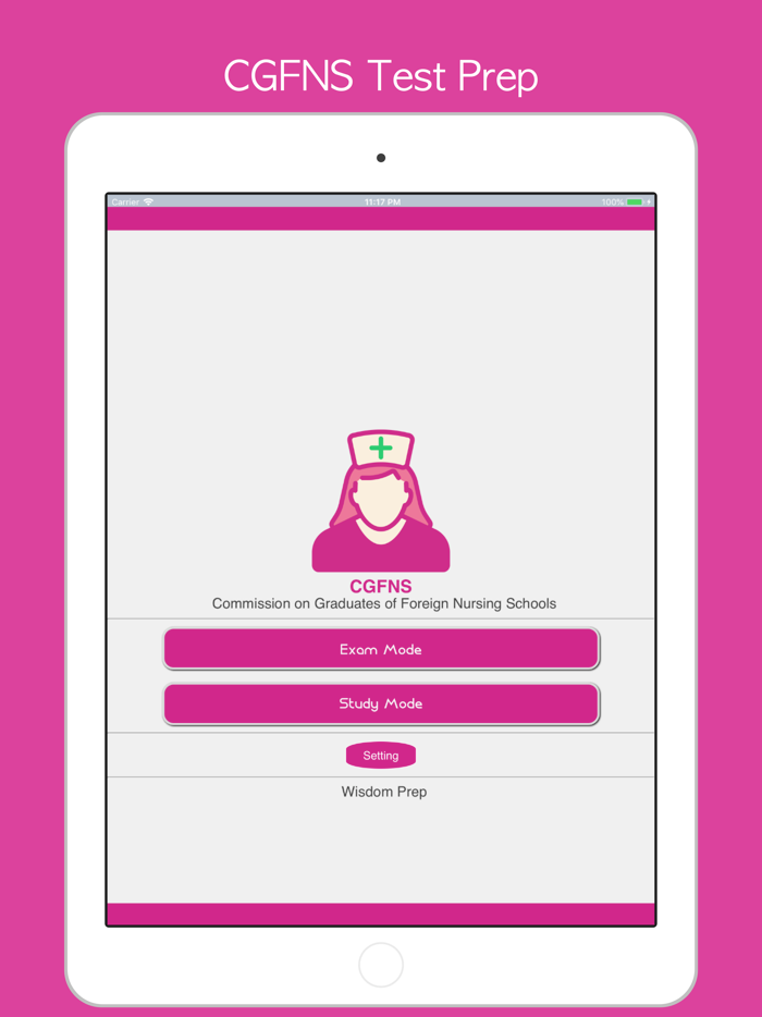 CGFNS Test Exam 2018