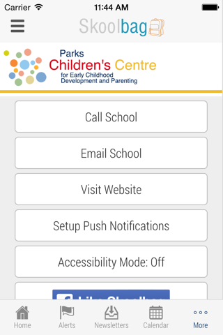 Parks Children's Centre - Skoolbag screenshot 4