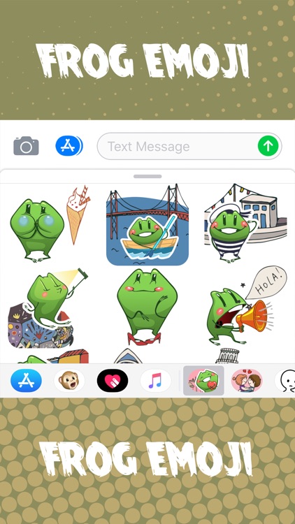 Travel Frog - Emoji Keyboard screenshot-4