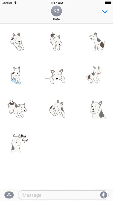 Wire Fox Terrier Dog Sticker screenshot 3
