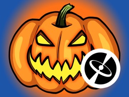 30 cool stickers for Halloween with pumpkins